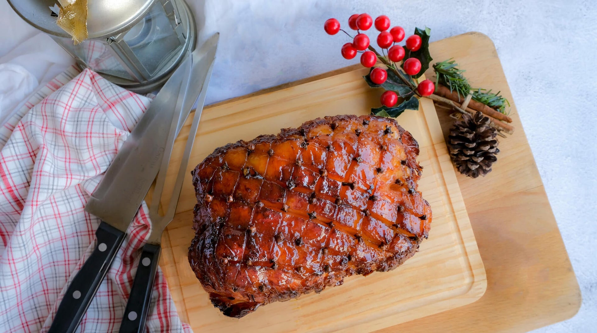 Welsh Honey-Glazed Ham