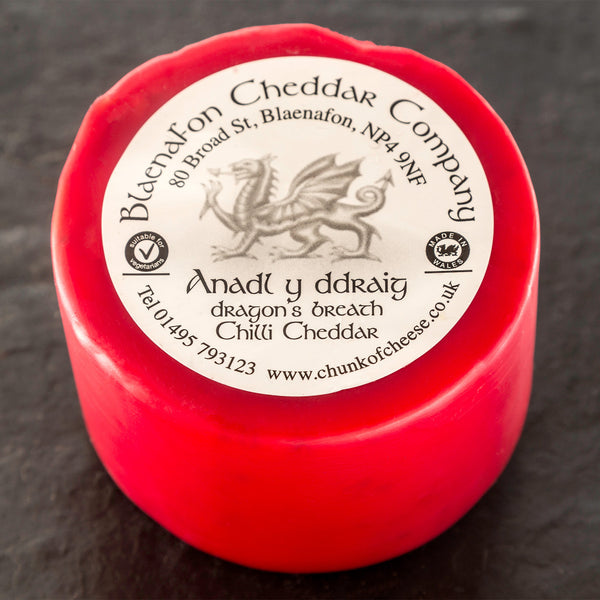 Blaenafon Cheddar Company Dragons Breath Cheddar Cheese