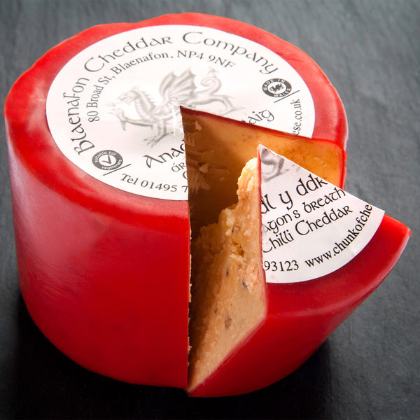 Blaenafon Cheddar Company Dragons Breath Cheddar Cheese