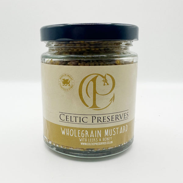 Celtic Preserves Wholegrain Mustard with Honey and Leekes