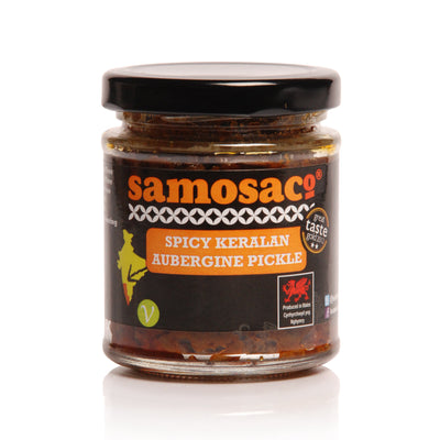 Samosaco spicy keralan aubergine pickle