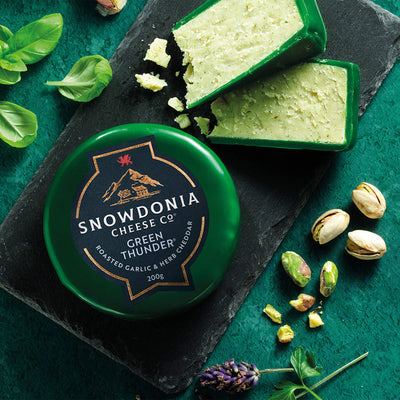 Snowdonia Green Thunder Cheddar Cheese