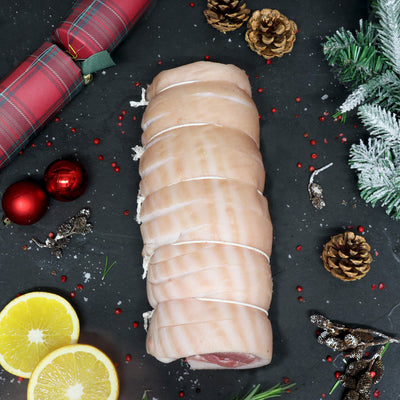 Welsh Christmas Pork Belly Joint