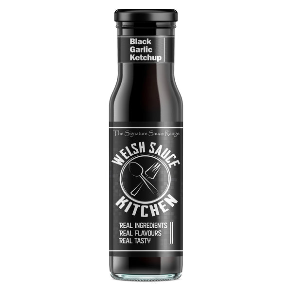 Welsh Sauce Kitchen Black Garlic Ketchup