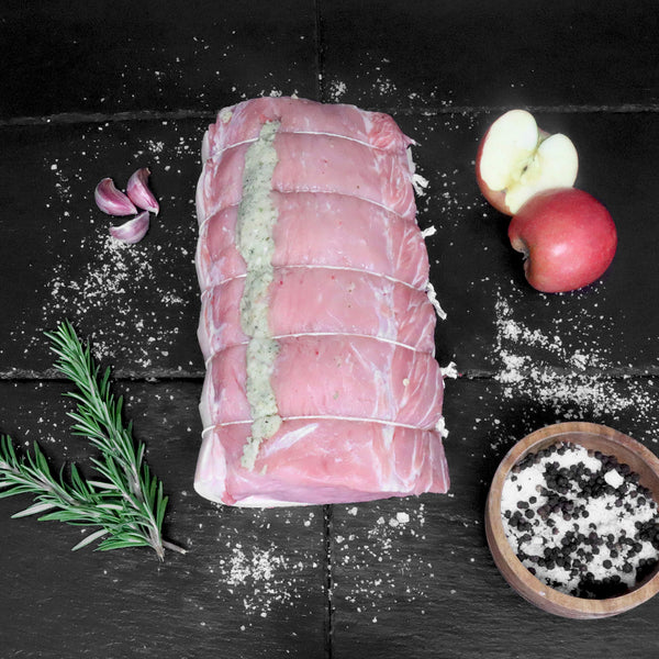 Welsh Pork Loin Joint Boned, Rolled & Stuffed