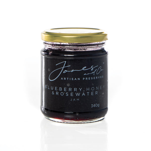 Jones & Co Blueberry Honey and Rosewater Jam