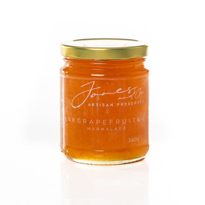 Jones & Co Pink Grapefruit and Welsh Gin Marmalade