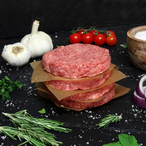 Welsh Lamb & Mint Burgers