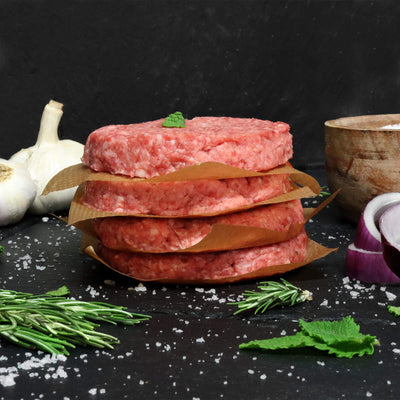 Welsh Lamb & Mint Burgers